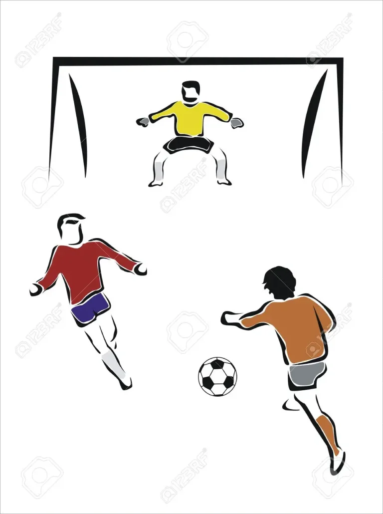 24226675-dibujo-de-un-partido-de-fútbol