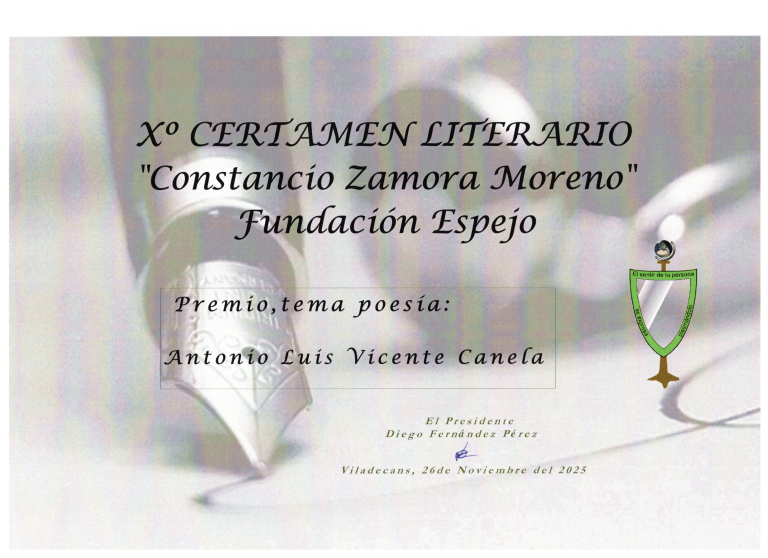 PREMIO CONSTANCIO ZAMORA MORENO